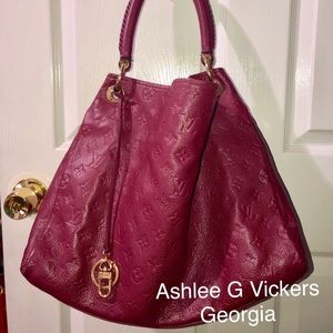 Louis Vuitton Artsy MM Empreinte Leather Aurore